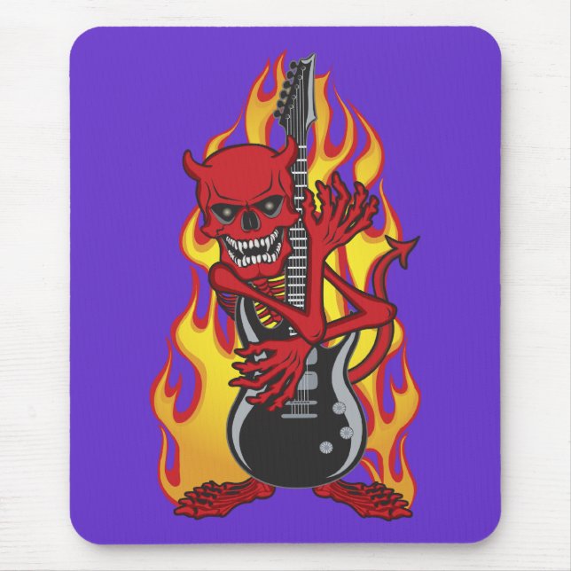 Demon of Rock Mouse Pad (Front)