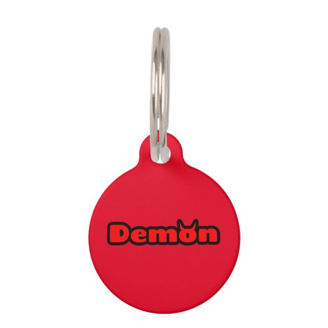 Demon Pet Tag (Front)