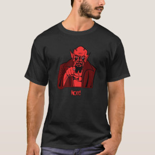 Demon pointing Next devil demonic scary T-Shirt