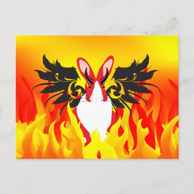 DEMON POSTCARD (Front)