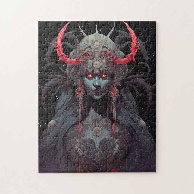 Demon Queen Fantasy Art Jigsaw Puzzle (Vertical)