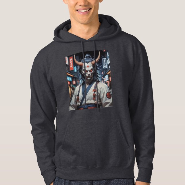 Demon Samurai Hoodie (Front)