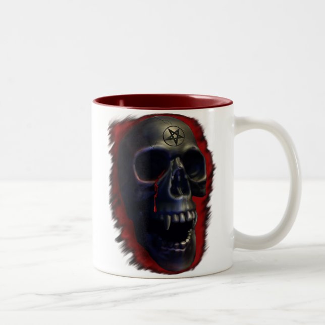 Demon Skull 1 Mug (Right)