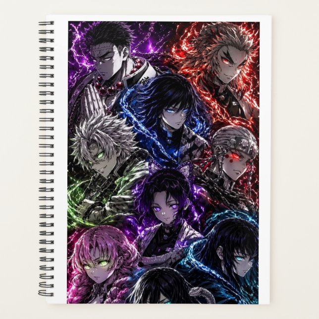 Demon slayer book  planner (Front)