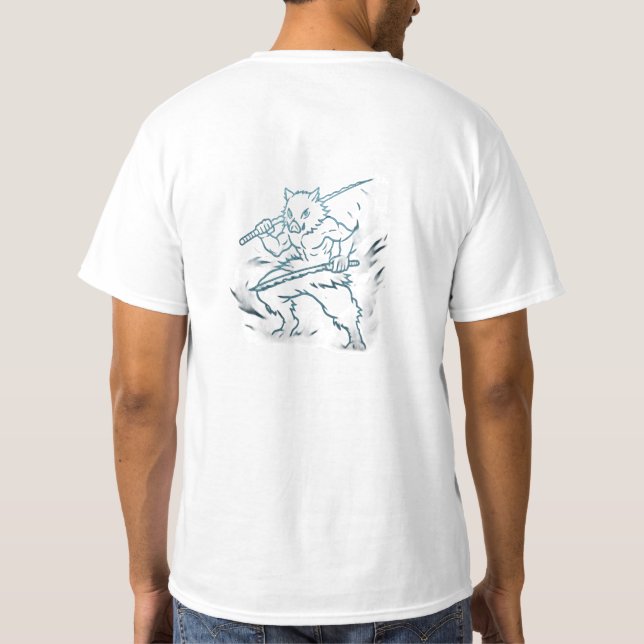Demon Slayer Inosuke inspired T-Shirt (Back)