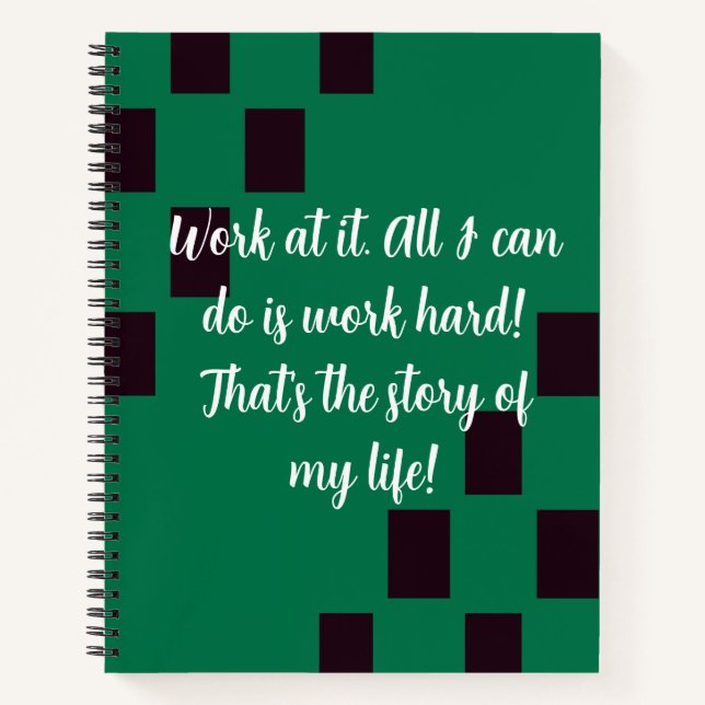 Demon slayer kamado tanjiro notebook (Front)