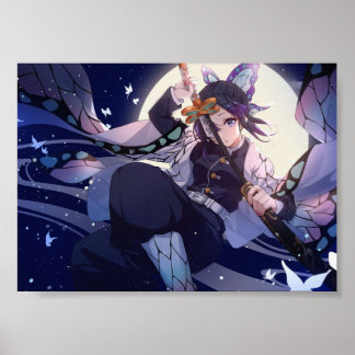 Demon Slayer Kimetsu No Yaiba Shinobu Poster