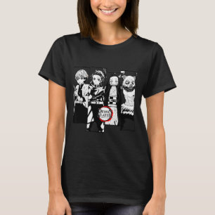 Demon slayer_ kimetsu yaiba slayer corps black and T-Shirt