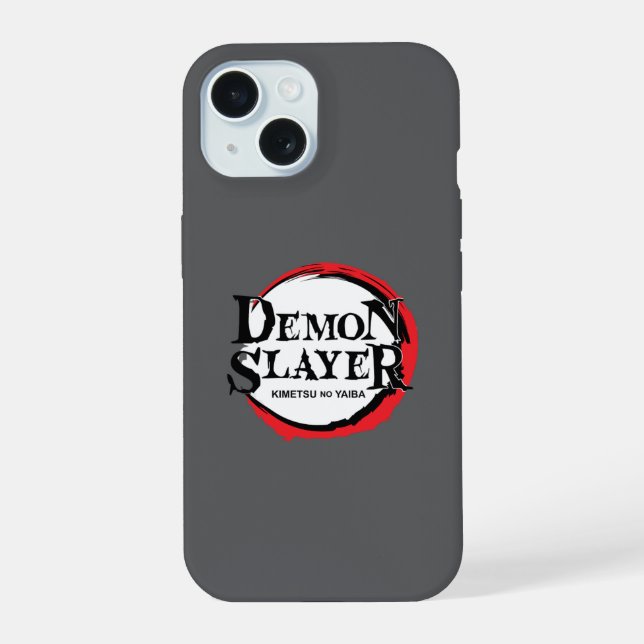 Demon Slayer logo iphone case (Back)