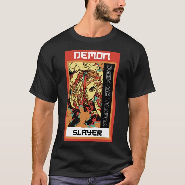 demon slayer rengoku T-Shirt 1 (Front)