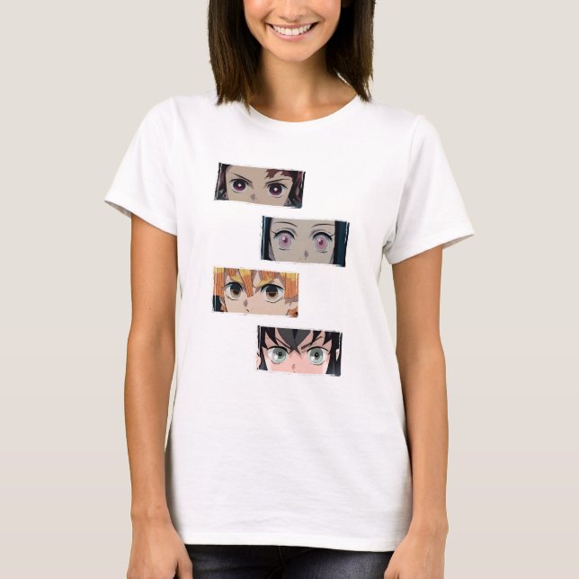 Demon Slayer,Tanjiro,Nezuko,Zenitsu,Inoske  T-Shirt (Front)