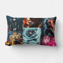 DEMON SLAYERS Throw Pillow