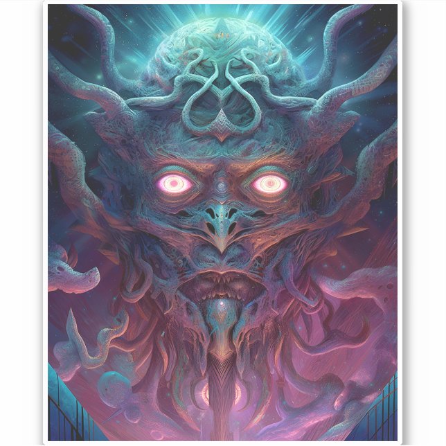 Demon Surreal Dark Fantasy Art (Front)