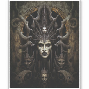 Demon Woman Monster Horror Art