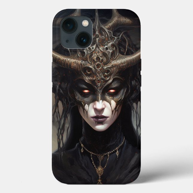 Demon Woman Queen Dark Fantasy Art Case-Mate iPhone Case (Back)