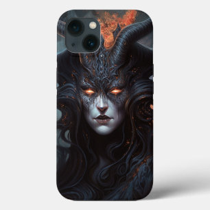 Demon Woman Queen Dark Fantasy Art iPhone 13 Case