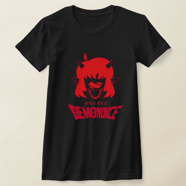 Demondice Mori calliope-Funny T-Shirt (Laydown)