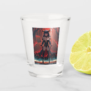 Demoness with Contact at Crossroads, Anime Demon Shot Glass