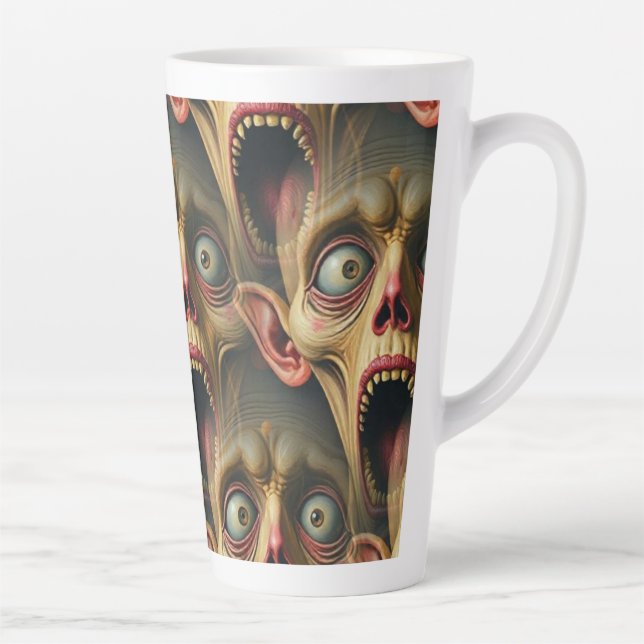 Demonic coffee latte mug (Right)
