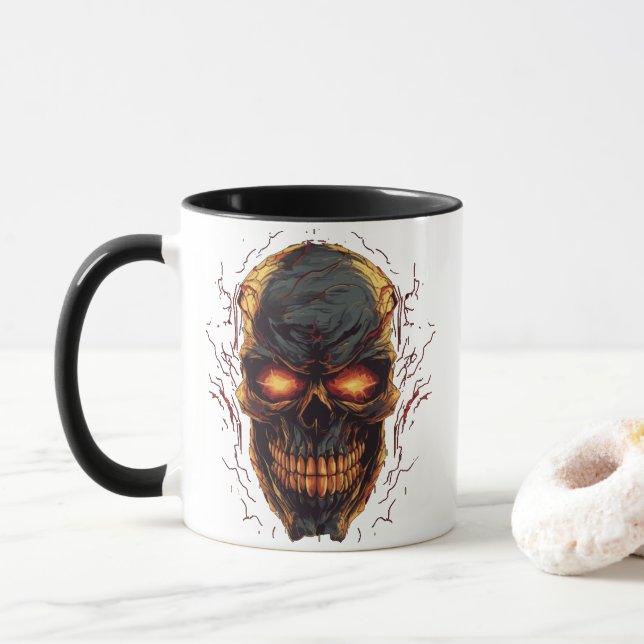 Demonic Countenance Mug (With Donut)