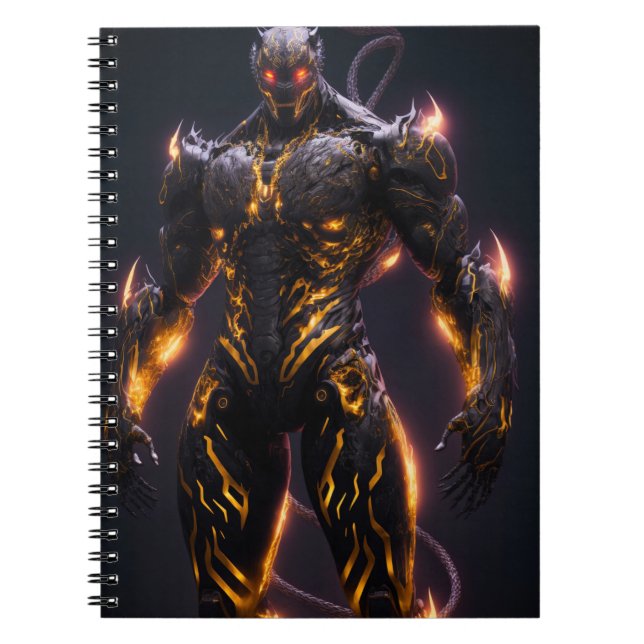 Demonic creature notebook (Front)