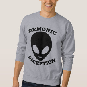 DEMONIC DECEPTION ALIEN UFO T-SHIRTS