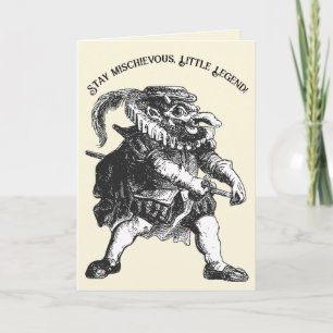 Demonic Personification Of Winter, Death And Decay Card