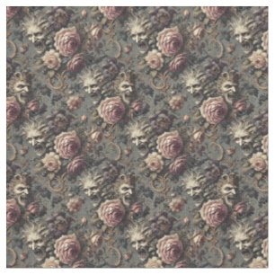 Demons of Delinquency – Gothic Dense Tile Fabric
