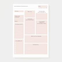 Demonstration Daily Planner