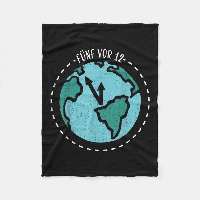 Demonstration Environmental Climate Earth Climate  Fleece Blanket (Front)