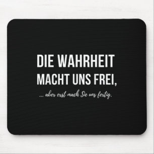 Demonstration Environmental Protection The Truth M Mouse Pad