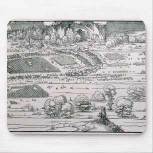 Demonstration of defensive measure mouse pad