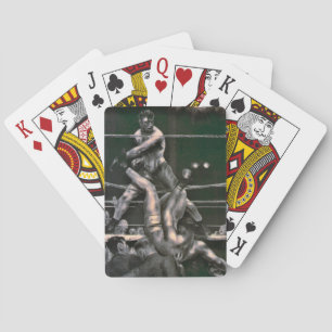 Dempsey and Firpo 1923 Playing Cards