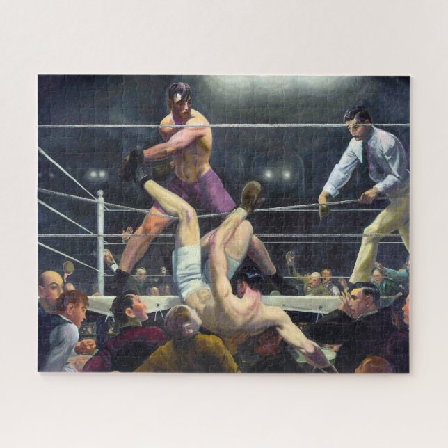 Dempsey and Firpo | George Bellows | Jigsaw Puzzle (Horizontal)