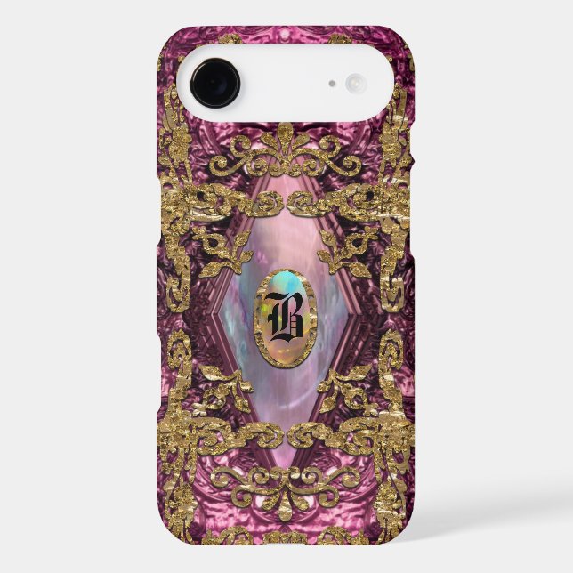 Dempsey Diaz Elegant 6/6s Monogram Case-Mate iPhone Case (Back)