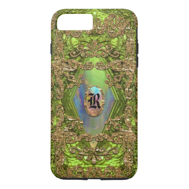 Dempsey Kelley Elegant Monogram Case-Mate iPhone Case (Back)