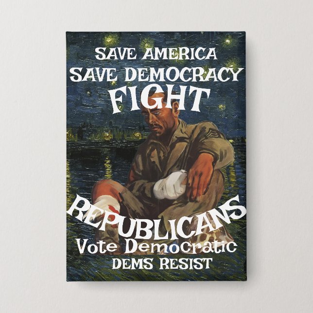 DEMS DEMOCRATIC PARTY FREEDOM EQUALITY LIBERTY (Front)