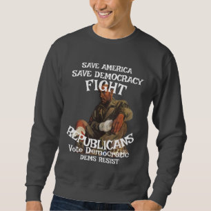 DEMS WAR CRIME TRUMPS REPUBLICAN PARTY 2026 SWEATSHIRT