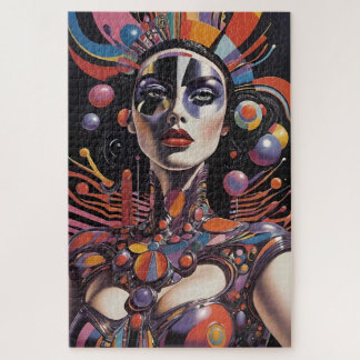 Demure AF - Ken Gauge Surreal Art Jigsaw Puzzle