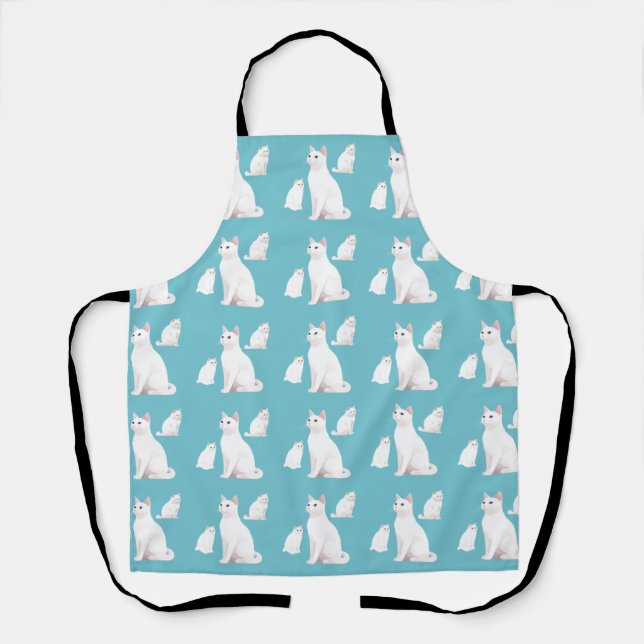 Demure Cats Apron (Front)