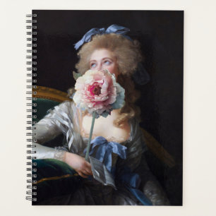 Demure with Pink Peony Planner