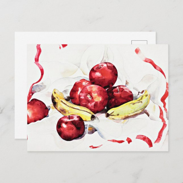 Demuth - Still Life with Apples Postcard (Front/Back)