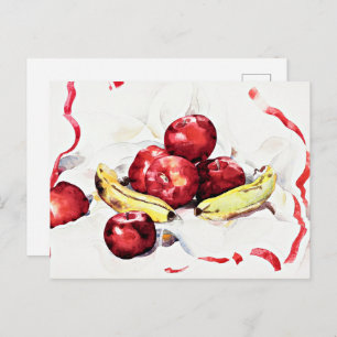 Demuth - Still Life with Apples Postcard