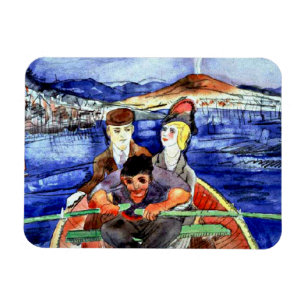 Demuth - The Boat Ride from Sorrento Magnet