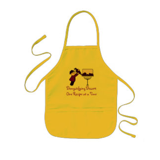 Demystifying and logo on Apron