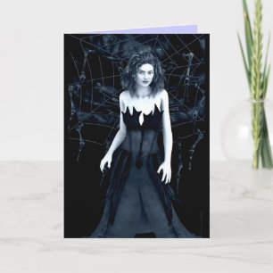 Den Mother Gothic Art Greeting Card