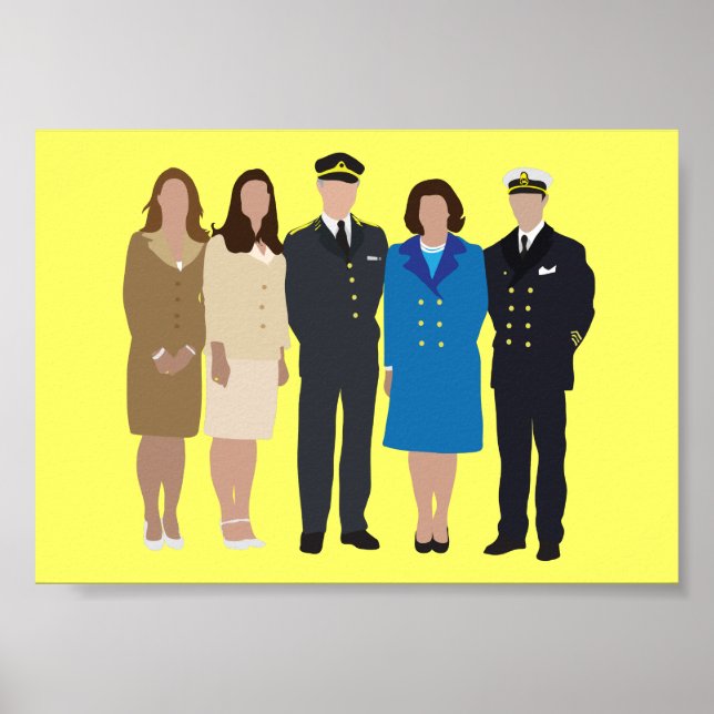 Den svenska Kungafamiljen Poster (Front)