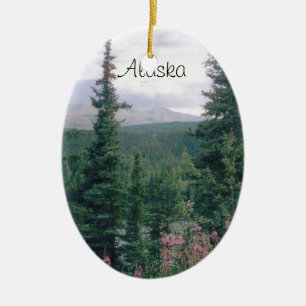 Denali, Alaska Ceramic Ornament