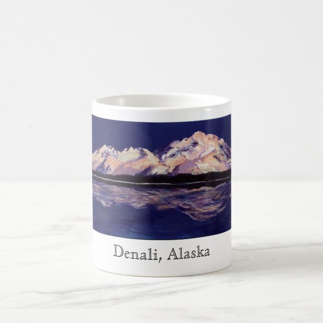 Denali, Alaska Coffee Mug (Center)