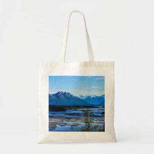 Denali Mountain Range Tote Bag